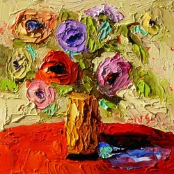 Nancy Standlee Fine Art Paintings in Oil with Palette Knife and