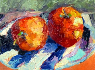 Nancy Standlee Fine Art Paintings in Oil with Palette Knife and